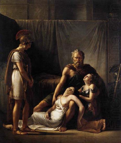 KINSOEN, Francois Joseph The Death of Belisarius' Wife china oil painting image